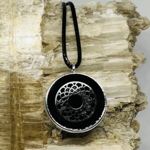Silver Toroidal Pendant